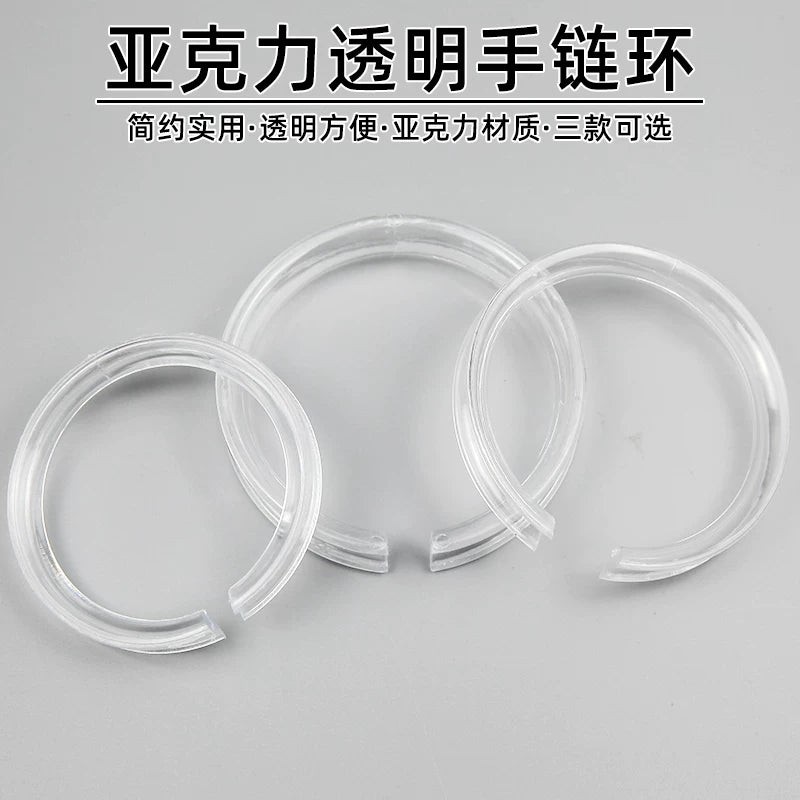 Acrylic Bracelet Display Stand Set for Jewelry Storage and Exhibition