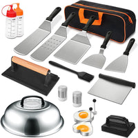 BBQ Grilling Utensil Set Stainless Steel Outdoor Barbecue Tools