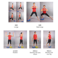 Inflatable Balance Pods for Ankle Rehabilitation, Sensory Integration, and Yoga Training