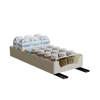 Pull-Out Spice Rack Organizer for Kitchen Cabinets, 3-Tier Drawer Style, No Installation Required