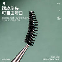 Bendable Eyelash and Eyebrow Spoolie Brush for Makeup Application