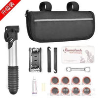 Bicycle Repair Kit with Tire Pump, Patch, Wrench Set for Mountain Bikes, Multi-tool for Outdoor Cycling