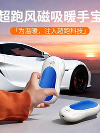 Magnetic Split Hand Warmer, Portable Rechargeable Double-Sided Heating Hand Warmer