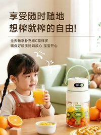 2026 New Portable All-Glass Juicer for Home Use, Fruit and Vegetable Juice Maker, Ice Crushing Electric Juicing Cup