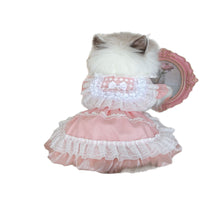 Handmade Pink Gradient Princess Dress for Small Dogs and Cats