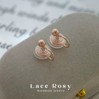 Lace Clip-On Earring Converter for Non-Pierced Ears, DIY Invisible Universal Accessory