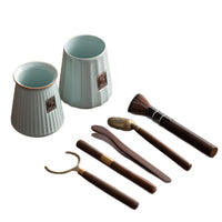 Ru Kiln Celadon Gaiwan Tea Set Accessories