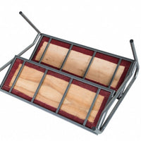 Portable Folding Stage Ladder Steel Structure Mobile Steps for Event Stages