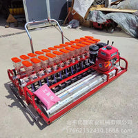 Manual & Gasoline Powered Vegetable Seeder for Leek Celery Bellflower Atractylodes