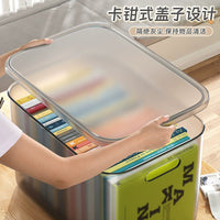 Household Desktop Plastic Storage Box for Snacks, Toys, and Drinks - Large, Thickened, High-Quality Organizer