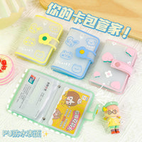 Cute Cartoon Silicone Card Holder for Women - Slim, Portable, High Capacity