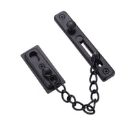 Drill-Free Stainless Steel Door Chain Lock for Home and Hotel Security