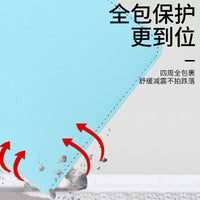 Universal 10/11-inch Tablet Case with 360° Rotating Stand and Lychee Texture