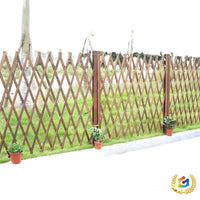 Expandable Decorative Garden Fence Panel for Balcony and Patio