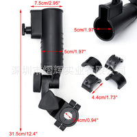 Golf Cart Umbrella Holder Stand for Push Carts and Buggies