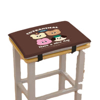 Memory Foam Seat Cushion for Students, Classroom Chairs, and Stools, Washable