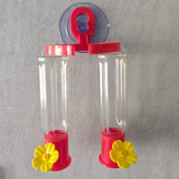 Hummingbird Feeder with Suction Cup Mount