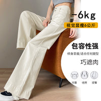 Women's High-Waist Wide Leg Flare Jeans Winter 2024