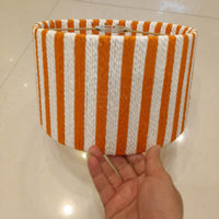 Chinese Style Woven Paper Rope Lampshade for Pendant Lights, Living Room, Study, Bedroom, E26/E27 Compatible