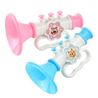 Mini Trumpet Toy for Kids, Durable Musical Instrument for Toddlers, Develops Lung Capacity