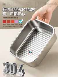 Microwaveable 304 Stainless Steel Lunch Box Set with Insulated Bag and Cutlery for Office