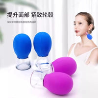 Silicone Facial Cupping Set for Lymphatic Drainage and Skin Lifting