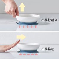 Elevated Ceramic Pet Bowl with Non-Slip Silicone Base for Cats and Small Dogs