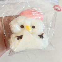 Christmas Snowman Squeeze Toy Slow Rebound Silicone Stress Relief Fidget Toy
