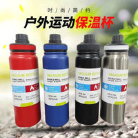 304 Stainless Steel Large Capacity Insulated Water Bottle for Outdoor Sports and Travel