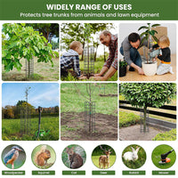 Expandable Tree Trunk Protector Plant Guard Cage for Garden