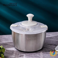 Stainless Steel Electric Vegetable Dehydrator Household Fruit and Vegetable Spinner Large Capacity Salad Washer