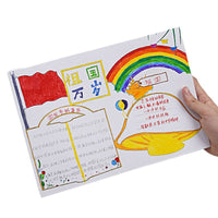 Marker Paper 4K/8K/A3 Sketch Pad for Alcohol Markers, Thick Bleedproof Drawing Paper