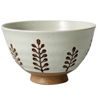 Japanese Style Rice Bowl Individual Serving High Footed or Conical Hat Bowl
