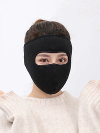 Winter Warm Cotton Face Mask with Neck and Ear Protection for Cycling and Outdoor Activities