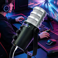 USB/XLR Dynamic Microphone for Gaming, Live Streaming, and Vocals