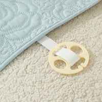 Cotton Car Seat Cushion Set Anti-Slip Embroidered Universal Fit