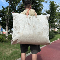 Large Capacity Moving Storage Bag Dustproof Clothes Organizer Travel Luggage Tote