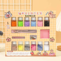 DIY Capybara Bearing Hot Stamping Fuse Bead Kit for Kids - Creative Educational Puzzle Toy