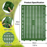 Adjustable Interlocking Plastic Tree Trunk Protector Guard for Seedlings and Young Trees