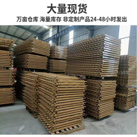 Stainless Steel Bamboo-Look Garden Fence Outdoor Aluminum Alloy Resin Isolation Barrier