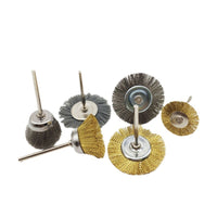 Rotary Tool Wire Brush Set for Polishing and Grinding