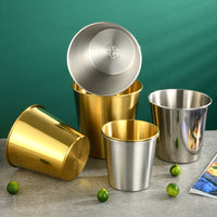 304 Stainless Steel Ice Bucket with Handle for Beer, Wine, and Snacks - KTV Bar Supply