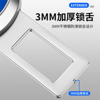 Car Seat Belt Extender Buckle Insert for Rear Seats