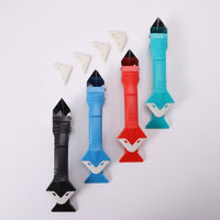 Caulking Scraper Tool Kit for Tile Grout and Sealant Finishing