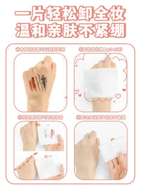 Portable Disposable Makeup Remover Wipes for Travel