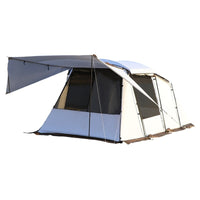 Outdoor Tunnel Tent, Portable Large Space Family Camping Tent, Rainproof Sunscreen