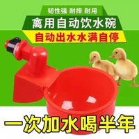 Automatic Poultry Waterer Drinking Bowl for Chickens Ducks Geese