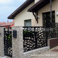 CNC Laser Cut Decorative Fence Panel for Villa Garden and Municipal Landscape
