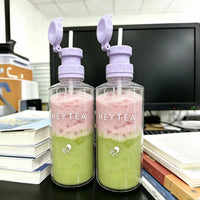 Portable Anti-Choke Mineral Water Bottle Straw Cap with 3-in-1 Converter for Wide Mouth Bottles