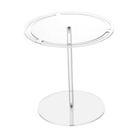 Clear Rotating Acrylic Eyewear Organizer Stand for Desktop or Hanging Display